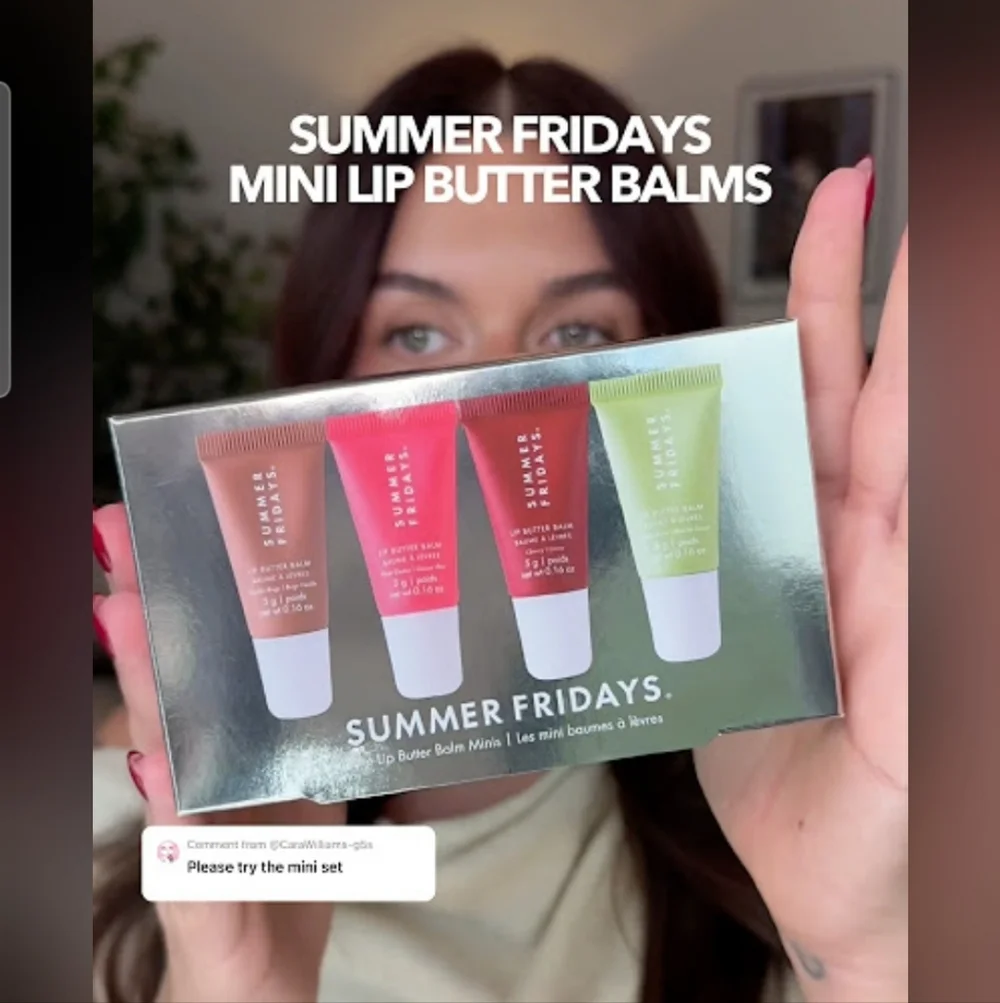 Summer Fridays~ The Lip Butter Balm Minis - Picture 1 of 9